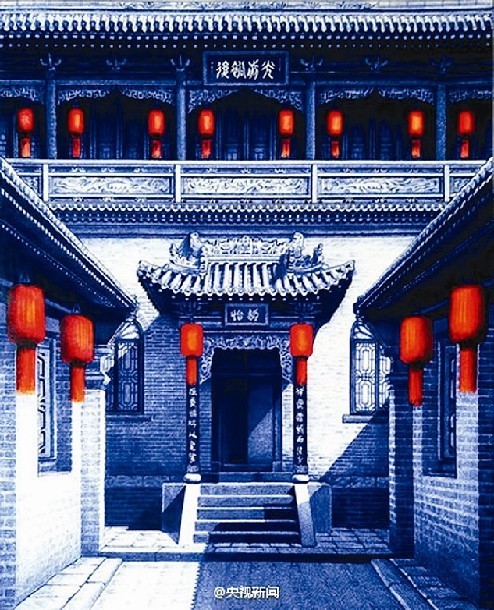 圆珠笔绘图成为互联网热门